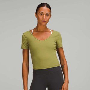 NWT Size 6 Align Tee Green